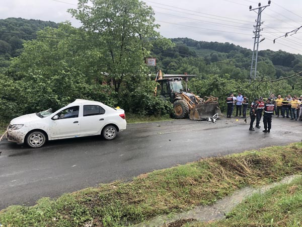 Yan koltukta oturan kadının feci sonu!