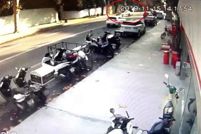 İstanbul’da feci kaza kamerada