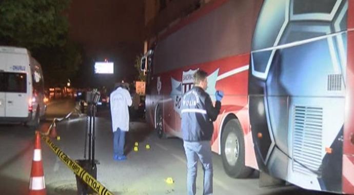 Bandırmaspor takım otobüsüne silahlı saldırı