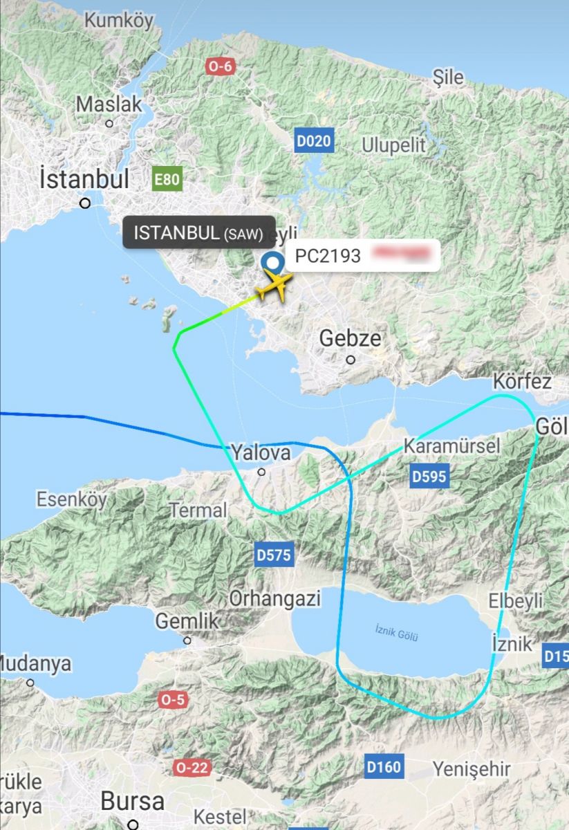 Kaza yapan uçağın radar ekran görüntüleri ortaya çıktı
