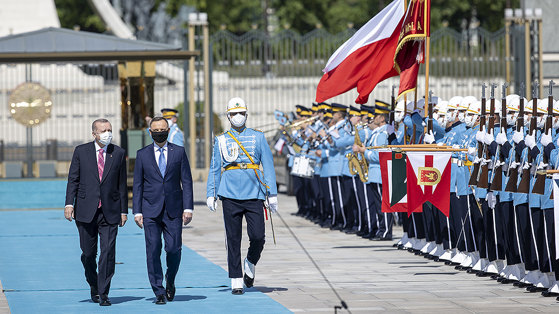 Polonya Cumhurbaşkanı Duda Türkiye'de