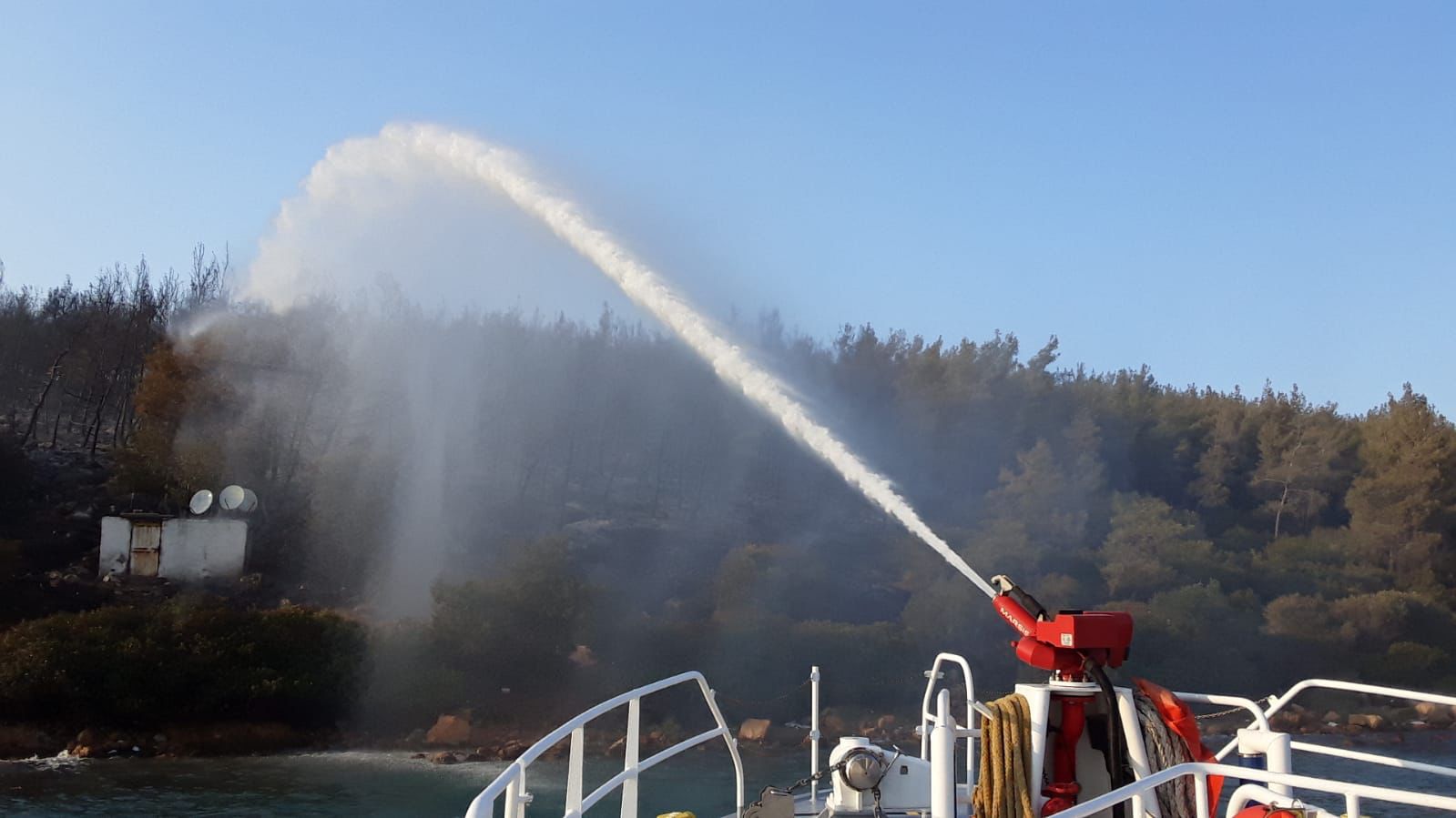 Bodrum'daki yangın kontrol altına alındı