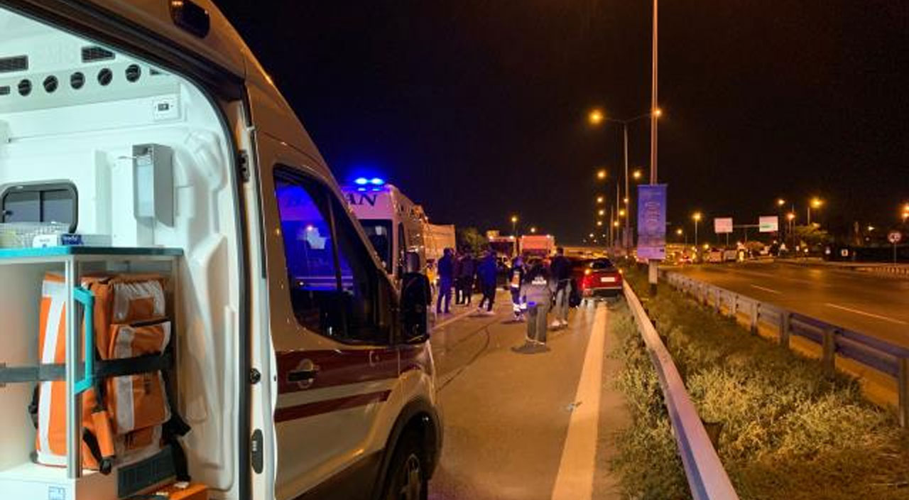 İstanbul’da zincirleme trafik kazası!
