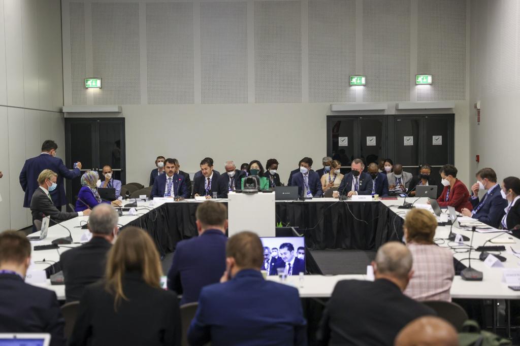 Çevre ve Şehircilik Bakanı Kurum, PreCOP26 Bakanlar Toplantısı'nda konuştu