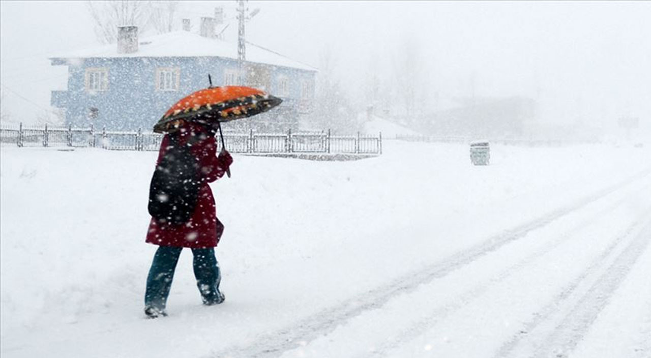 Kar yağışı nedeniyle 12 ilde eğitime ara verildi