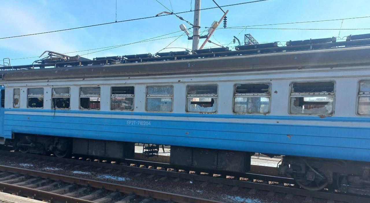 Rusya, tren istasyonunu vurdu