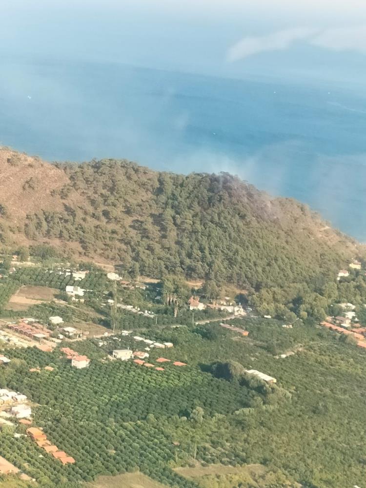 Antalya Adrasan'daki orman yangını kontrol altında
