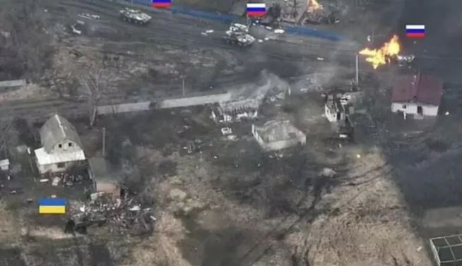 Tek kişilik dev ordu! Cesur Ukraynalı Rus konvoyunu püskürttü