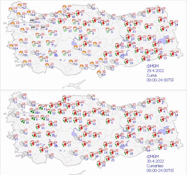 Meteoroloji uyardı: Bayramda sağanak yağış bekleniyor