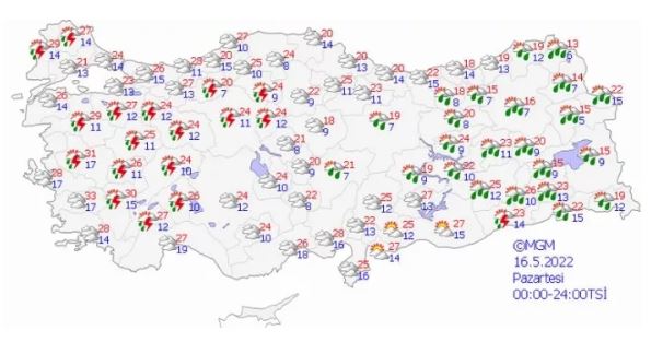 İstanbullular dikkat! Sıcaklıklar düşüyor sağanak yağış geliyor