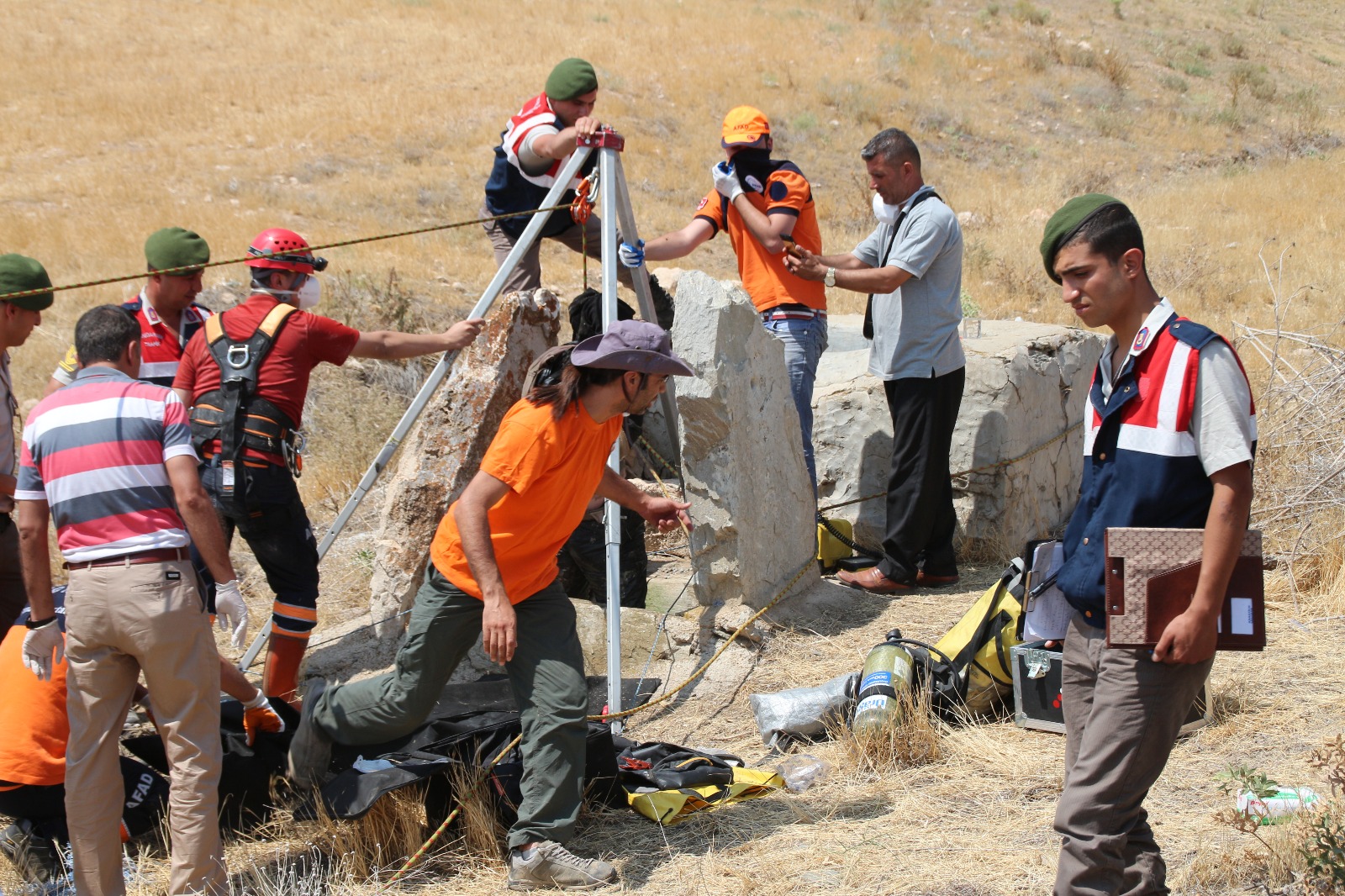 Konya'da vahşet! Aynayla kuyuya bakınca...