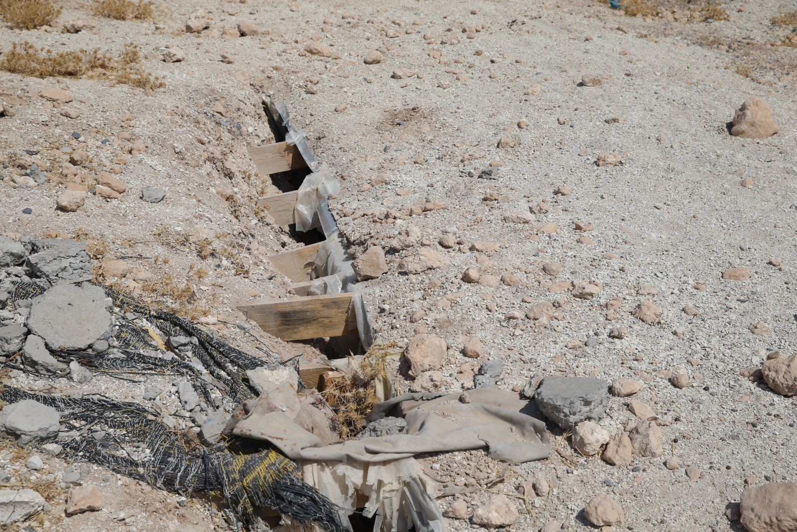 DAEŞ'in Cerablus'tan kaçarken kullandığı tüneller