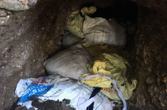 Diyarbakır'da patlayıcı koymak için 4 metrelik tünel kazmışlar