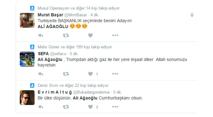 ABD'nin yeni başkanı Trump oldu, sosyal medya Ali Ağaoğlu'yla çalkalandı