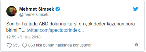 Mehmet Şimşek'ten çok önemli Türk Lirası açıklaması