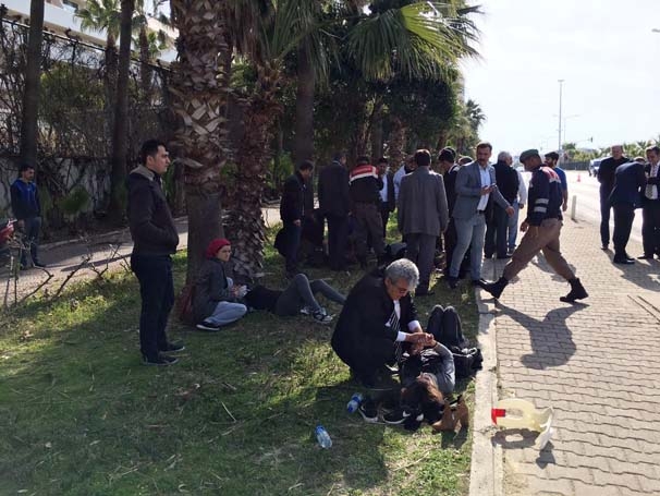 MHP konvoyunda kaza, yaralılar var!