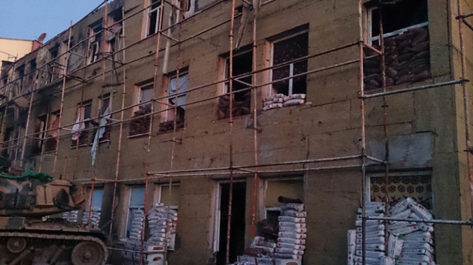 Teröristler Sur’u 'yıkık şehre' çevirdi