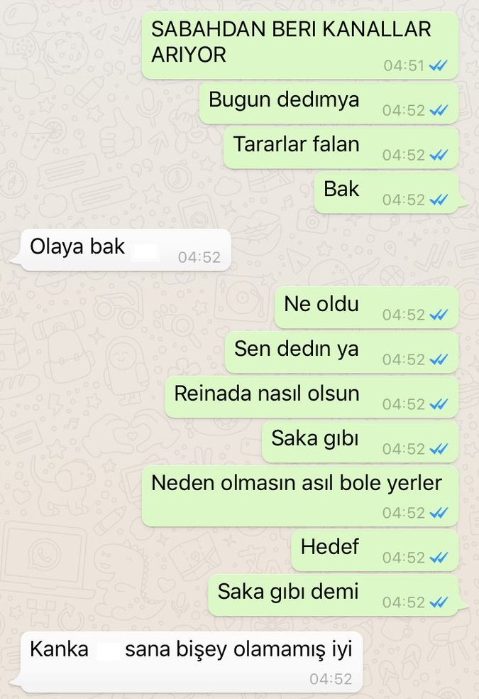 Reina'daki futbolcu konuştu: 'Her şey içime doğmuştu Allah kurtardı'