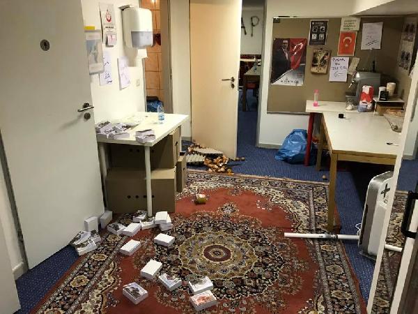 PKK'lılar Alperen Ocağı'na saldırdı