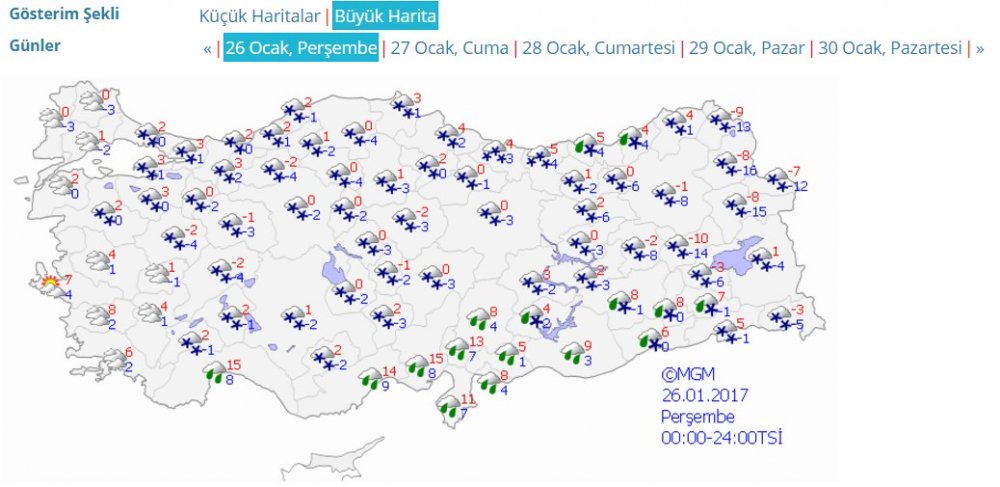 İstanbul’da kar yağışı etkisini arttırdı (Meteoroloji uyardı)