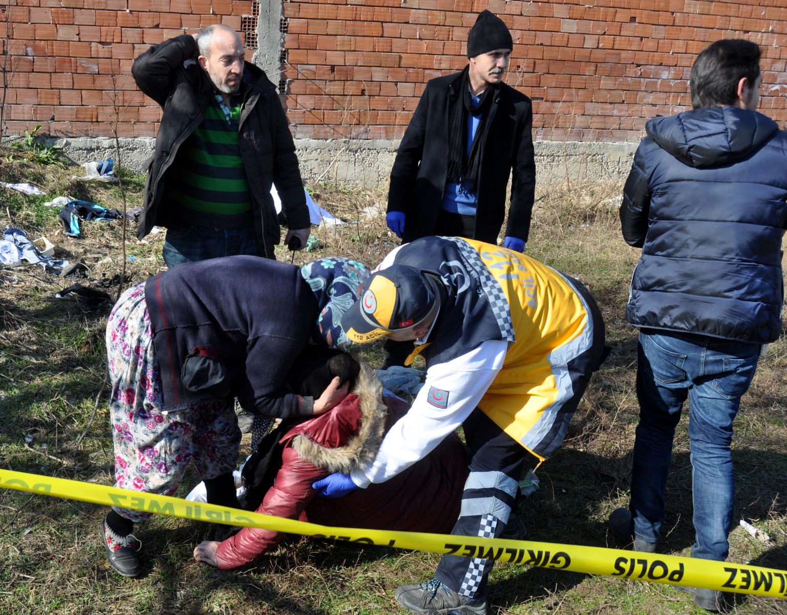 Eşi ve annesi, cesedi görünce kriz geçirdi