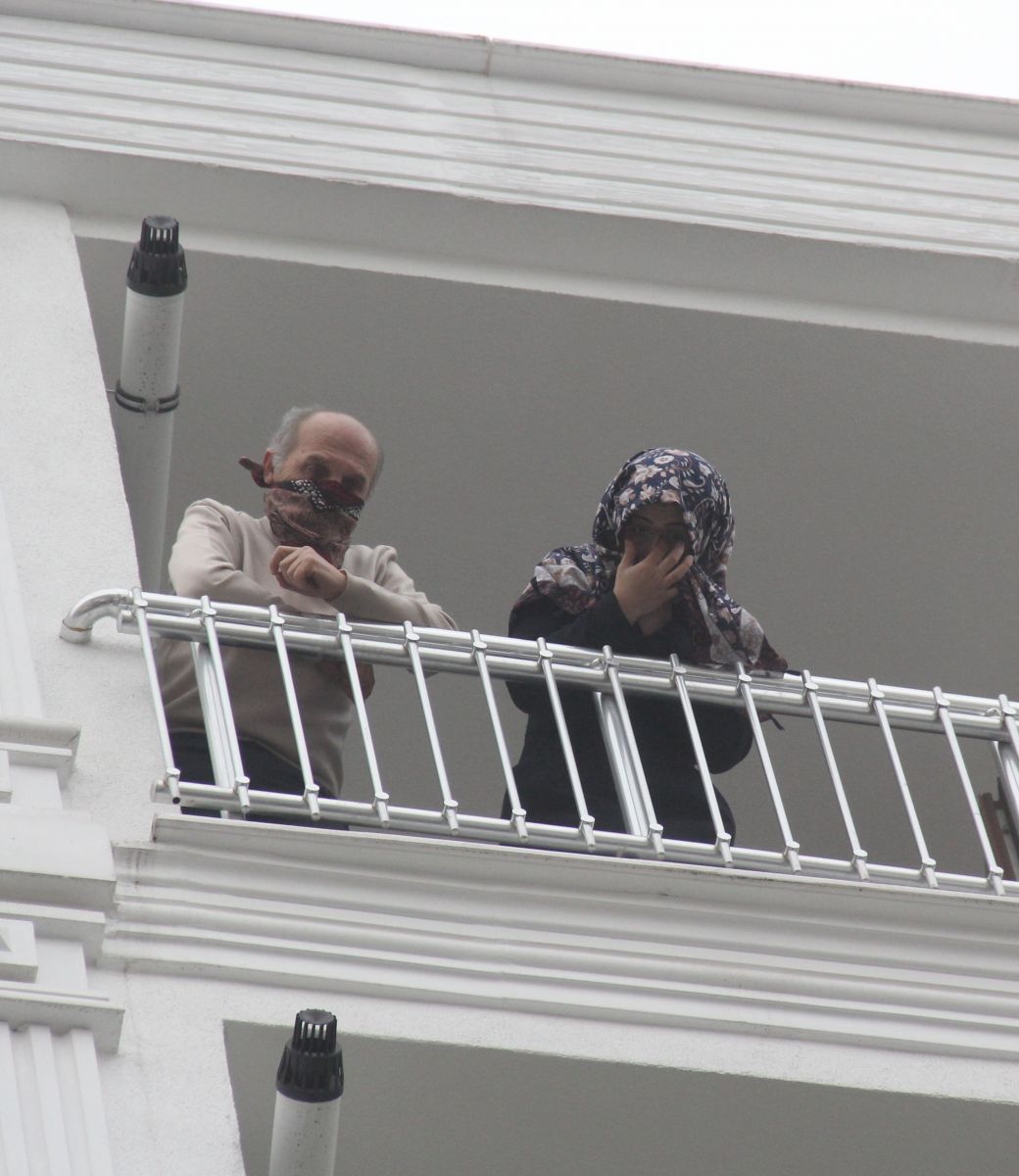 Rize’de korkutan yangın!