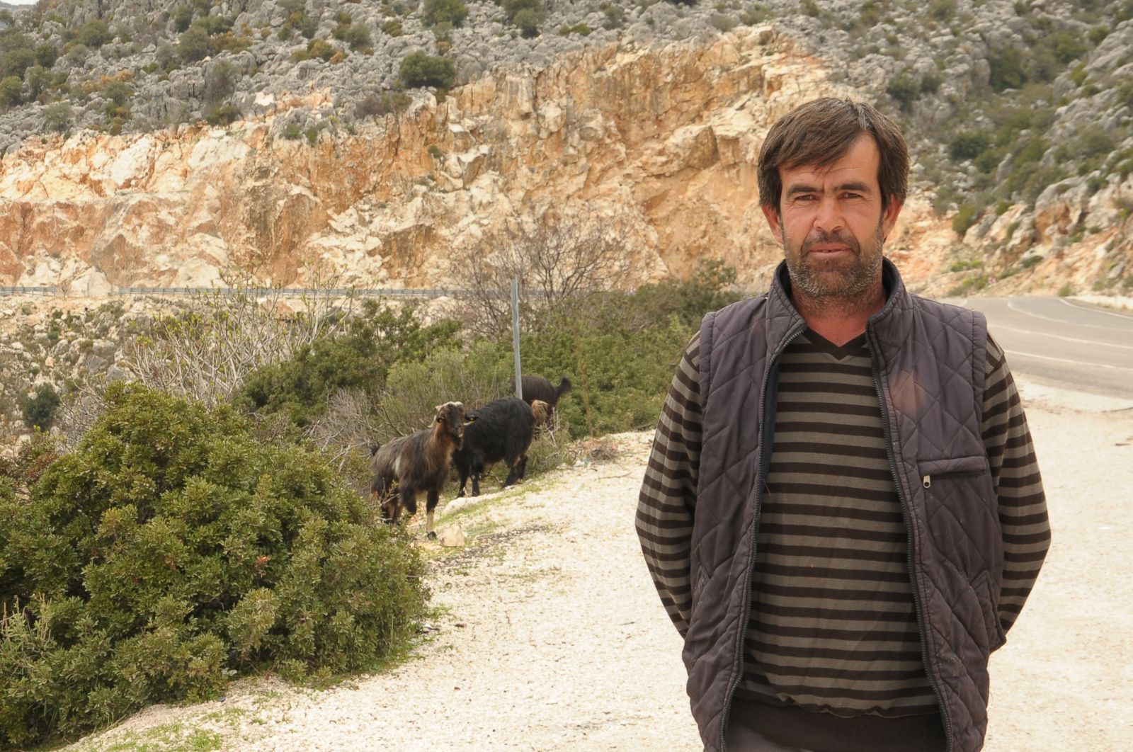 Tarladaki bayat hamur keçileri telef etti