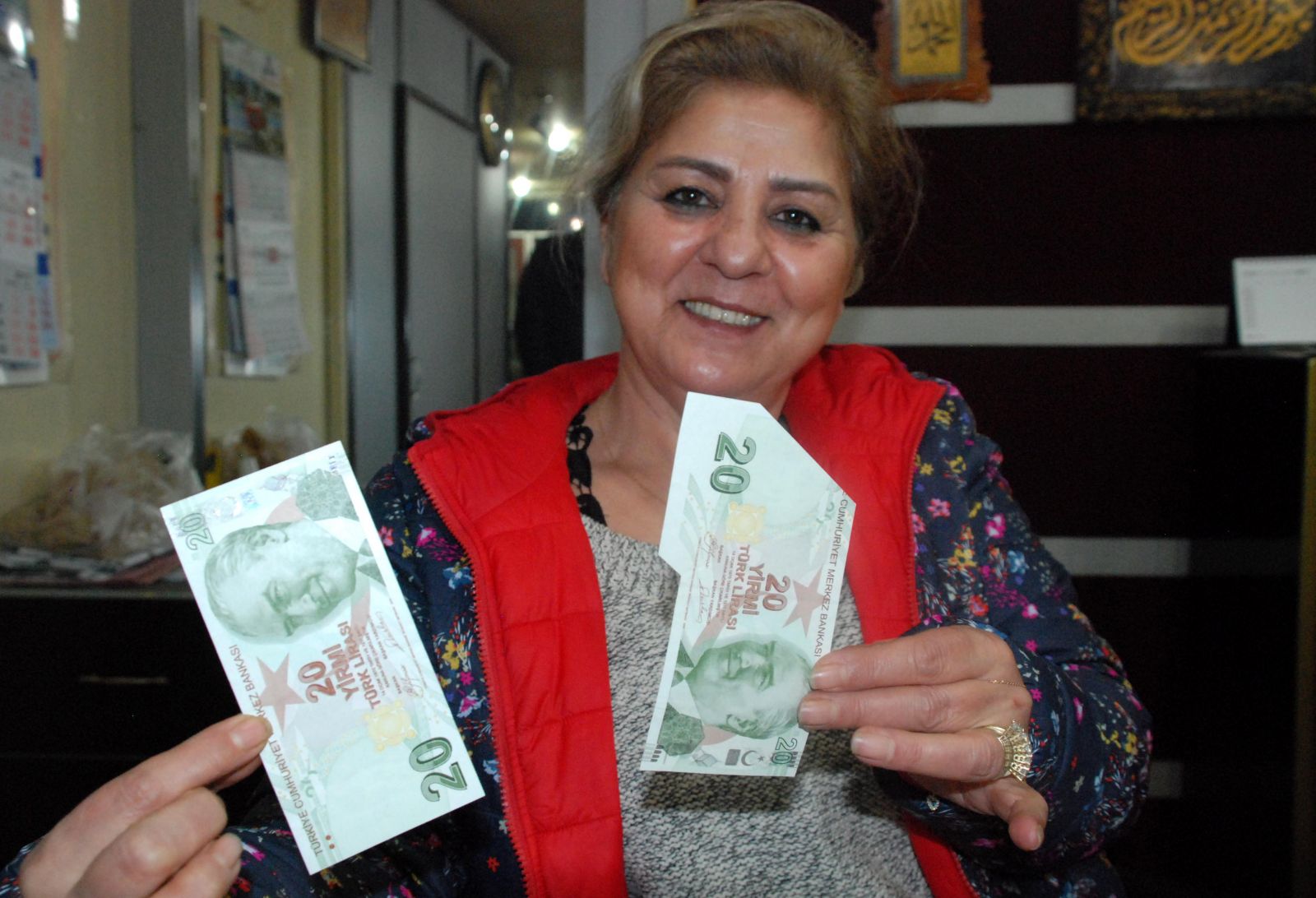 Baskı hatalı para şaşırttı