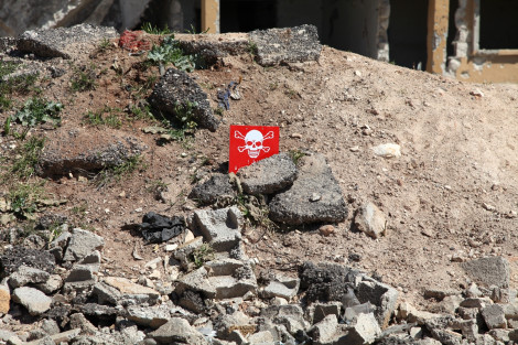 Kimyasal silahla vurulan Han Şeyhun'da bombanın düştüğü nokta dikkat çekti