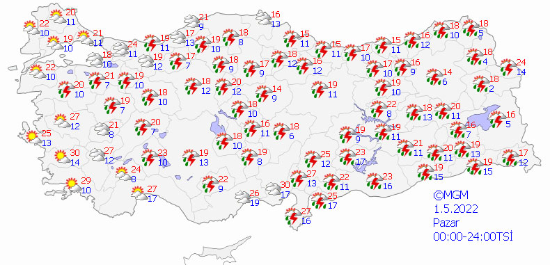 Bayramda hava nasıl olacak? Meteoroloji il il uyardı: İstanbul, Ankara, İzmir...