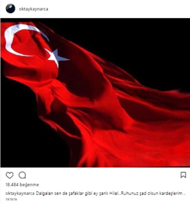 Ünlü isimlerden şehit düşen askerlerimiz için duygulandıran paylaşım