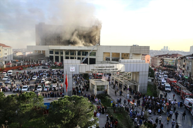Taksim İlkyardım Hastanesi'ndeki yangının nedeni belli oldu