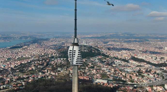 Çamlıca Televizyon Kulesinde yeni 5 kat yolda