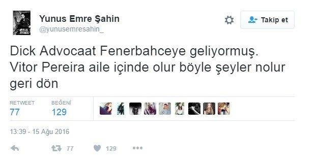 F.Bahçe-Advocaat anlaşması sosyal medyayı salladı