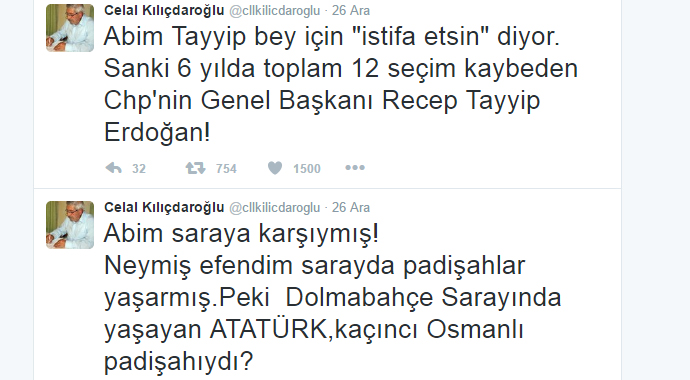 Kardeşinden Kılıçdaroğlu'na sert  sözler