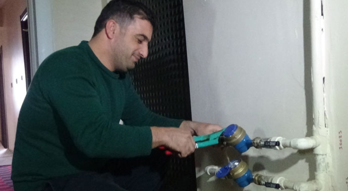 Apartman sakinlerine ‘su saati’ şoku