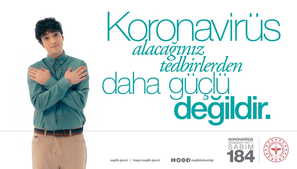 Koronavirüse karşı kamu spotları hazırlandı