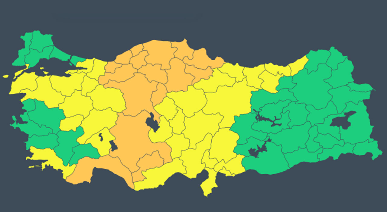 Meteoroloji tek tek uyardı: 49 il alarmda, etkili kar bekleniyor (22 Ocak 2022 hava durumu)