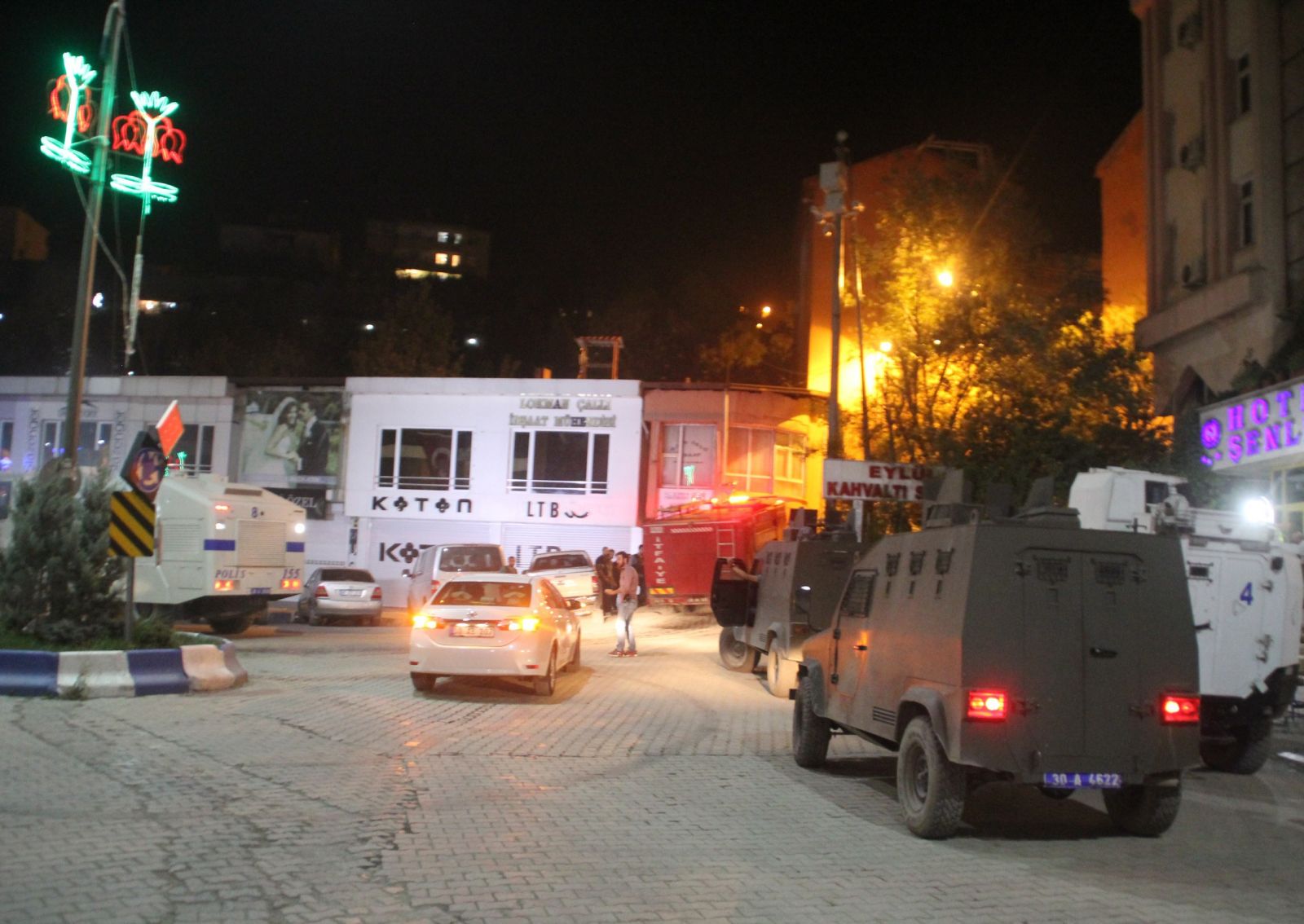Hakkari'de polis lojmanlarının yakınında patlama