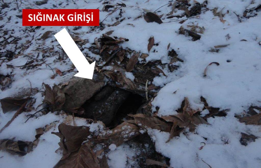PKK’ya ait 6 adet mevzi, 23 adet sığınak ele geçirildi