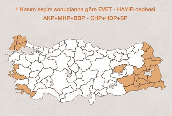 Fark yüzde 25! İşte son haritada çarpıcı sonuç