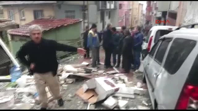 İstanbul Kağıthane'de patlama