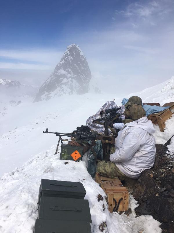 Eksi 40 derecede 26 terörist öldürüldü