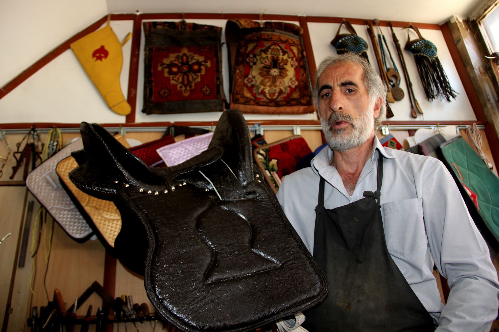 Erzurum'un son saraç ustası