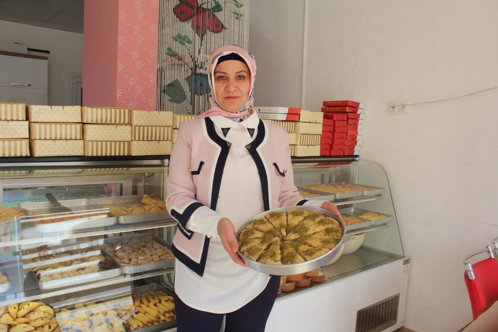 Kayısılı baklava büyük ilgi gördü