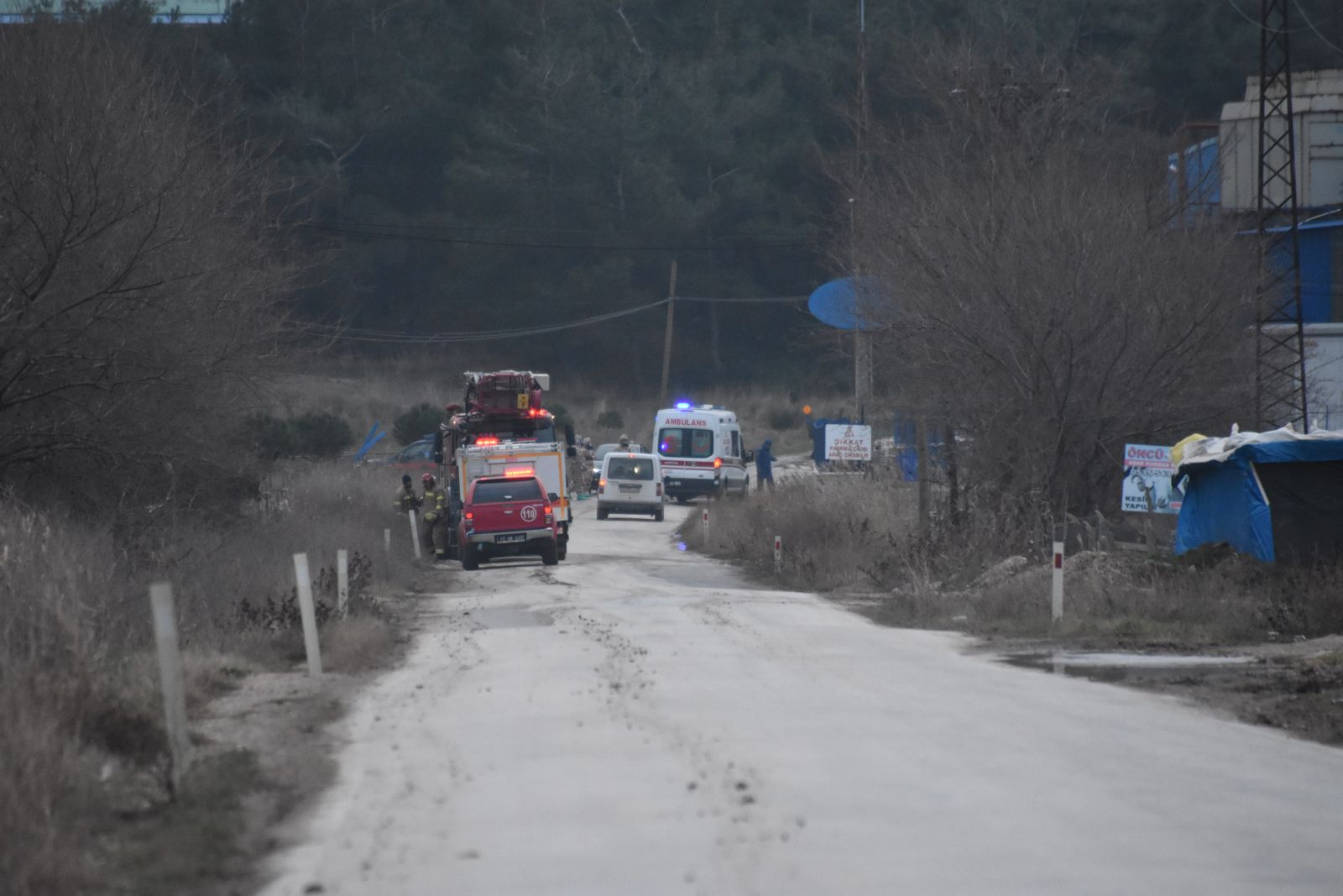 Çanakkale'de soğuk hava deposunda patlama