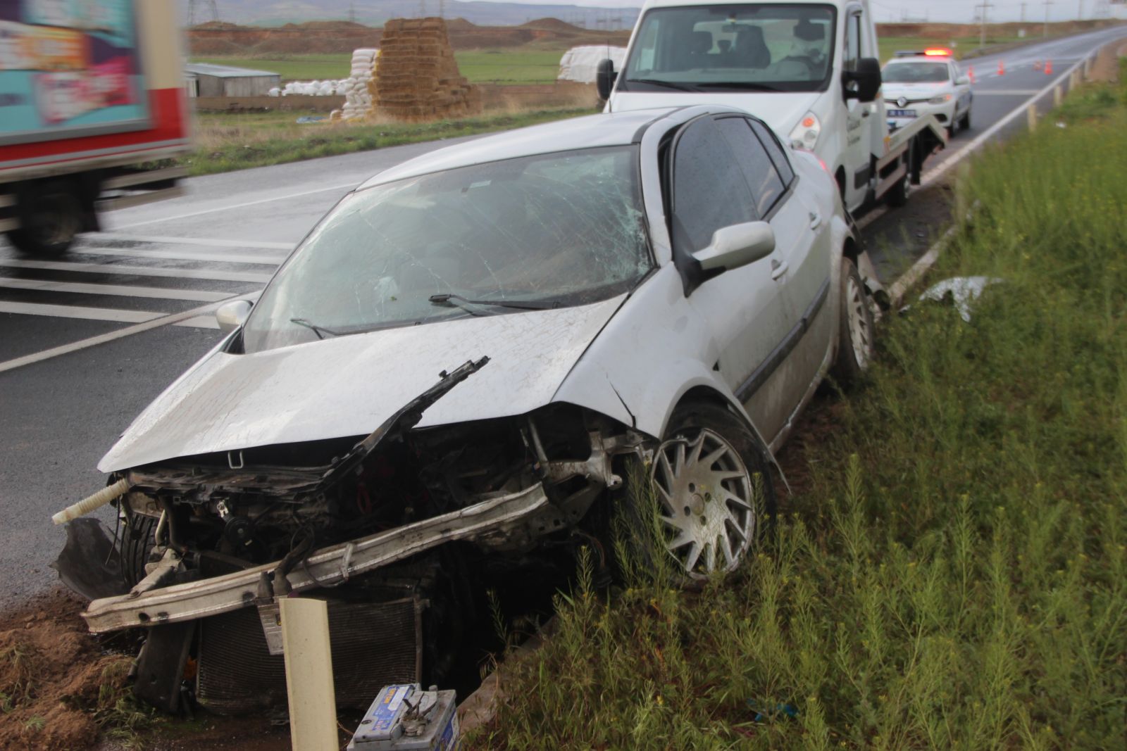 Kayseri'de trafik kazası: 4 yaralı