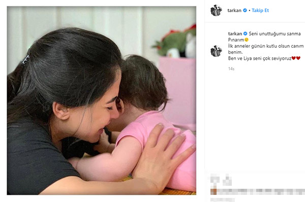 Tarkan Kızı Liya’nın fotoğrafını paylaştı