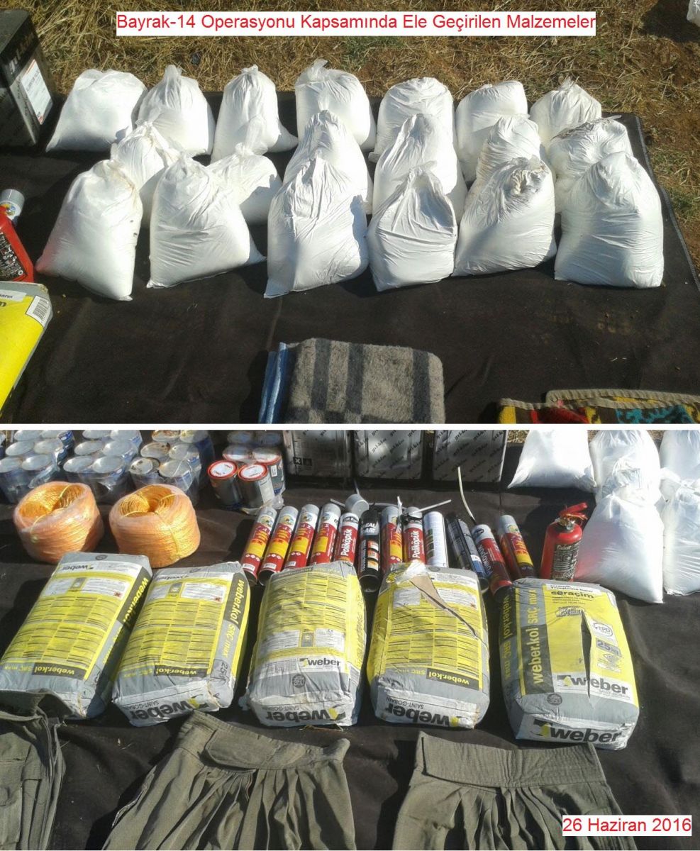 PKK mezarlığı yakınından cephanelik çıktı!