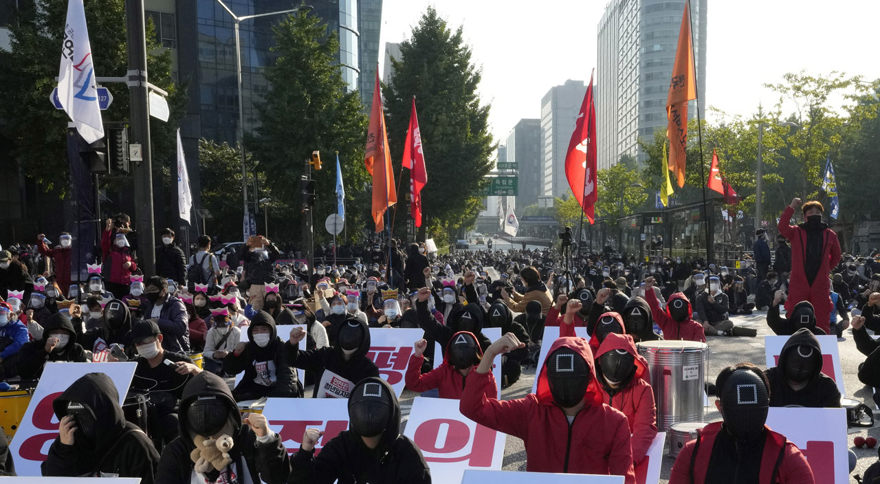 Güney Kore'de “Squid Game” isyanı!